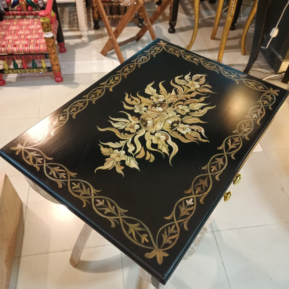 Double X side table