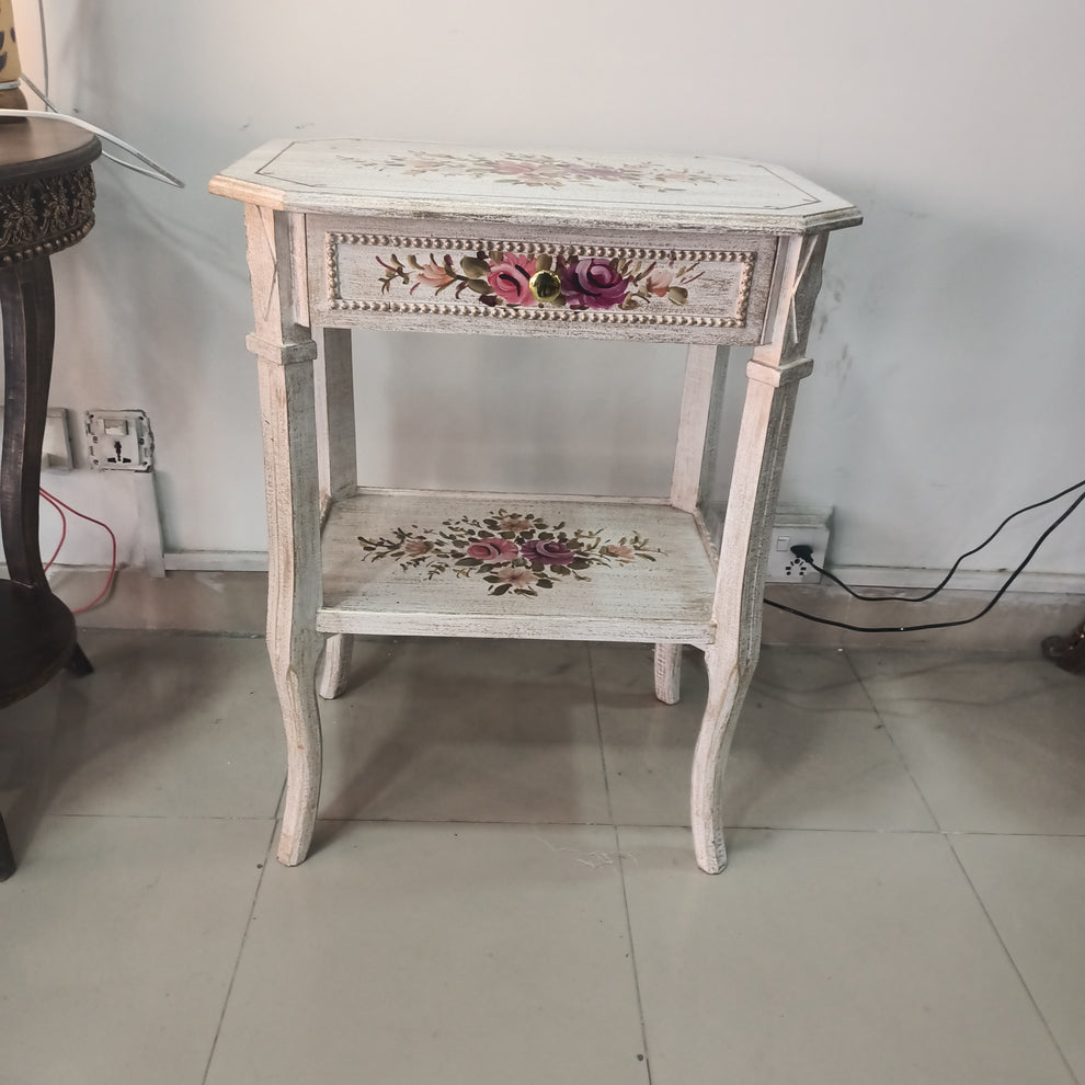 Square side table