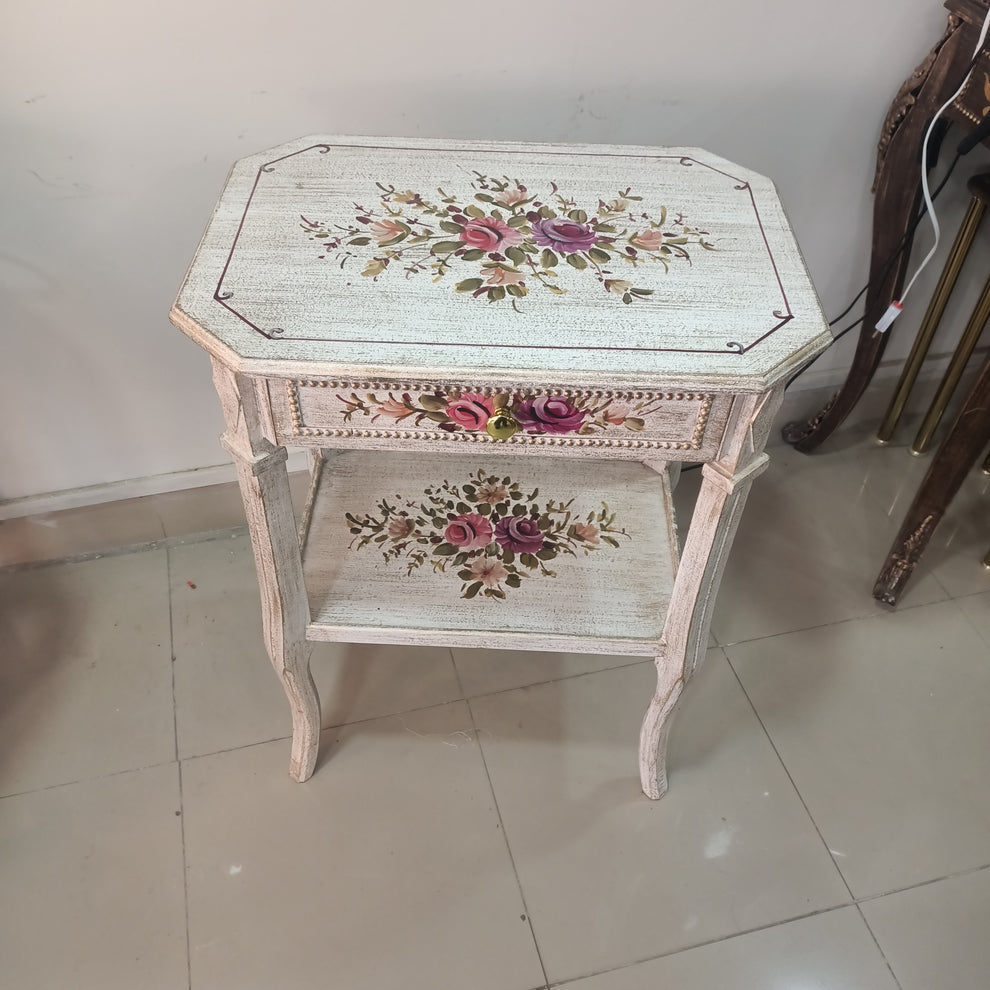 Square side table